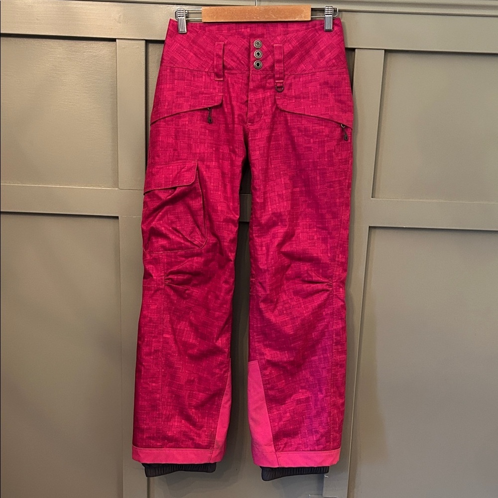 Patagonia Insulated Snowbelle Pants H2No Snow Outdoor Ski Snowboard Pink Size XS
